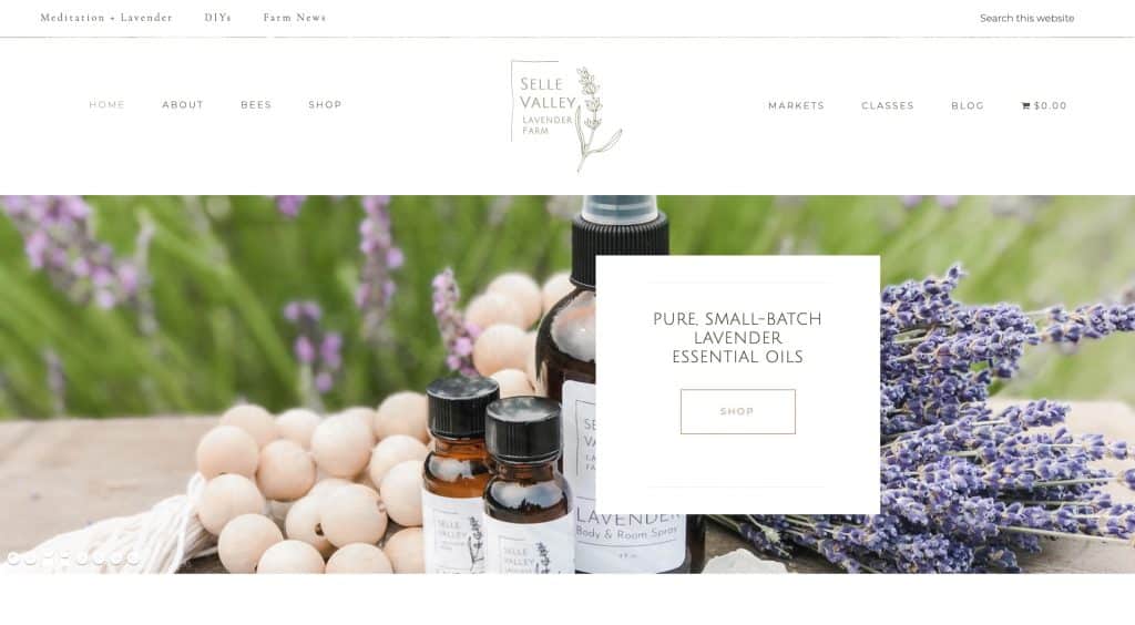 New Site for Lavender Essential Oil Farm and Distillery